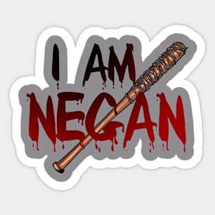 I am NEGAN Sticker